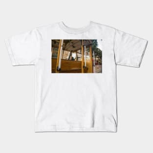 Inside A Cable Car Kids T-Shirt